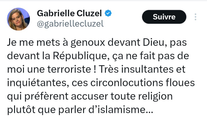 moi2626's tweet photo. #cluzel est elle une christianiste ? 🤔
Vous avez 4h00. https://t.co/veWGgXLRnC
