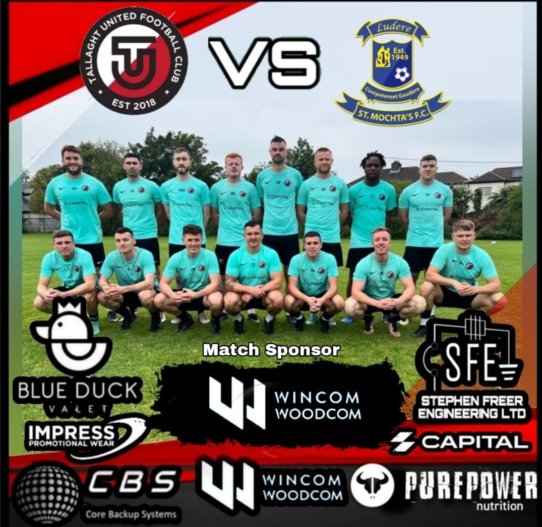 Dáithí (@daithi240) on Twitter photo Match fixture ⚽️
<a href="/TallaghtUnited/">Tallaght United FC</a> vs St. Mochtas. 3rd game in 5 days and another one on Saturday, as we look to close out the remaining league fixtures. For anyone that wants to watch half a team of bolloxed, injured lads hobble around, KO is 7pm SDFL astro 🔴⚫️
<a href="/AlQuinn2015/">LSL Live Update’s</a> Match fixture ⚽️
<a href="/TallaghtUnited/">Tallaght United FC</a> vs St. Mochtas. 3rd game in 5 days and another one on Saturday, as we look to close out the remaining league fixtures. For anyone that wants to watch half a team of bolloxed, injured lads hobble around, KO is 7pm SDFL astro 🔴⚫️
<a href="/AlQuinn2015/">LSL Live Update’s</a>