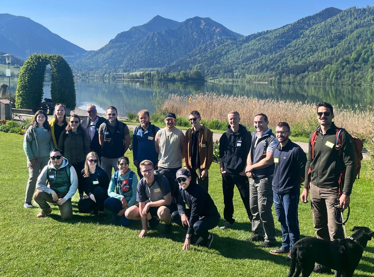 OBORTECHhub's tweet photo. Hiking with like-minded people and innovators of the future of food in the beautiful Bavarian mountains.
#FoodSupplyChain #FoodInnovation #EITFood https://t.co/RDbDJ5AdGc