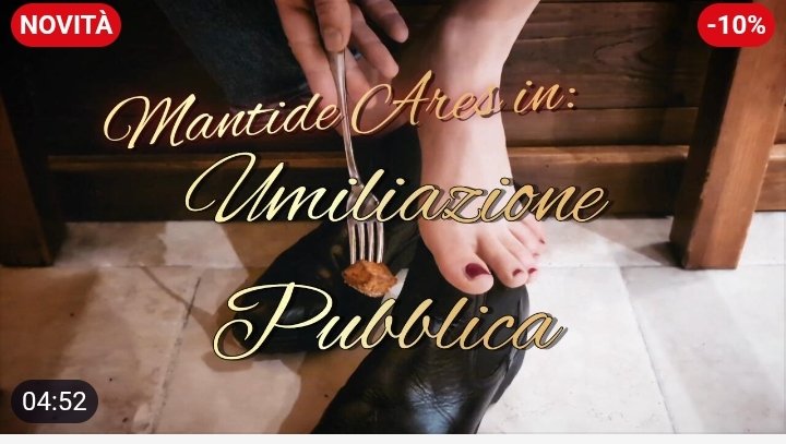 L'idiota da morto di fame mi porta in trattoria, perciò mi vendico tenendolo a digiuno e gli faccio mangiare i miei scarti calpestandoli daLeggi altro
#feet
#humiliation
#SLAVE
#foot
#Public
#play
#umiliazione
#piedi
#role
#Pubblica

<a href="/2_bi_2_bi/">spataspruzz</a> <a href="/Brun0Parent/">BRUNO THE RT SUB</a> <a href="/falcoRTW/">🦅 𝙁𝘼𝙇𝘾𝙊 𝙁𝙄𝙉𝘿𝙊𝙈 𝙍𝙏𝙒 🦅</a>
