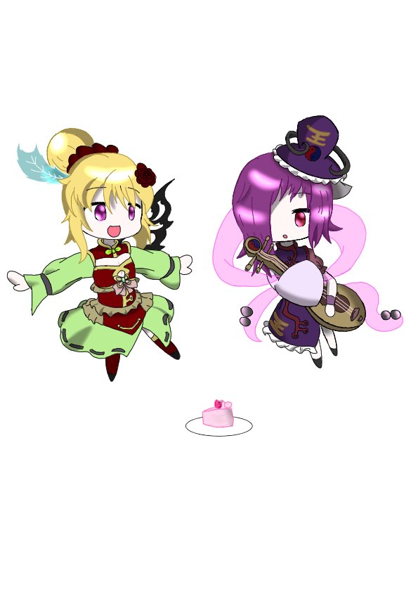 imyftty_MUMEI's tweet photo. はんぶんこしようね
 #東方宝天京 https://t.co/SRulwSsJj1