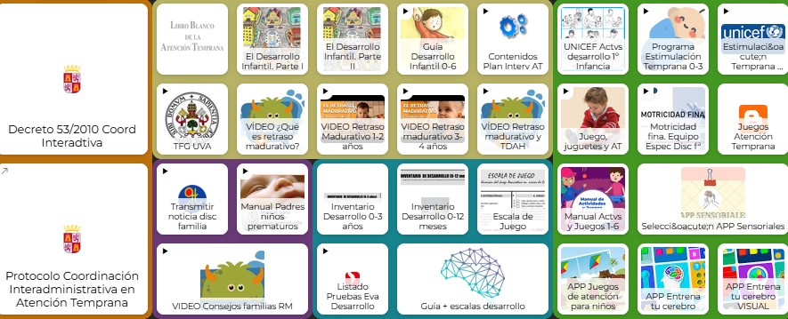 👀Os presentamos este material que hemos elaborado en relación al "Retraso madurativo" 💫
🔹Protocolo
🔸Indicadores
🔹Clasificación
🔸Escalas y recursos

☄️Anímate y accede al contenido ⬇️

creecyl.centros.educa.jcyl.es/sitio/index.cg…

symbaloo.com/embed/shared/A…

<a href="/educacyl/">Educación JCyL</a> #Inclucyl #AtenciónTemprana