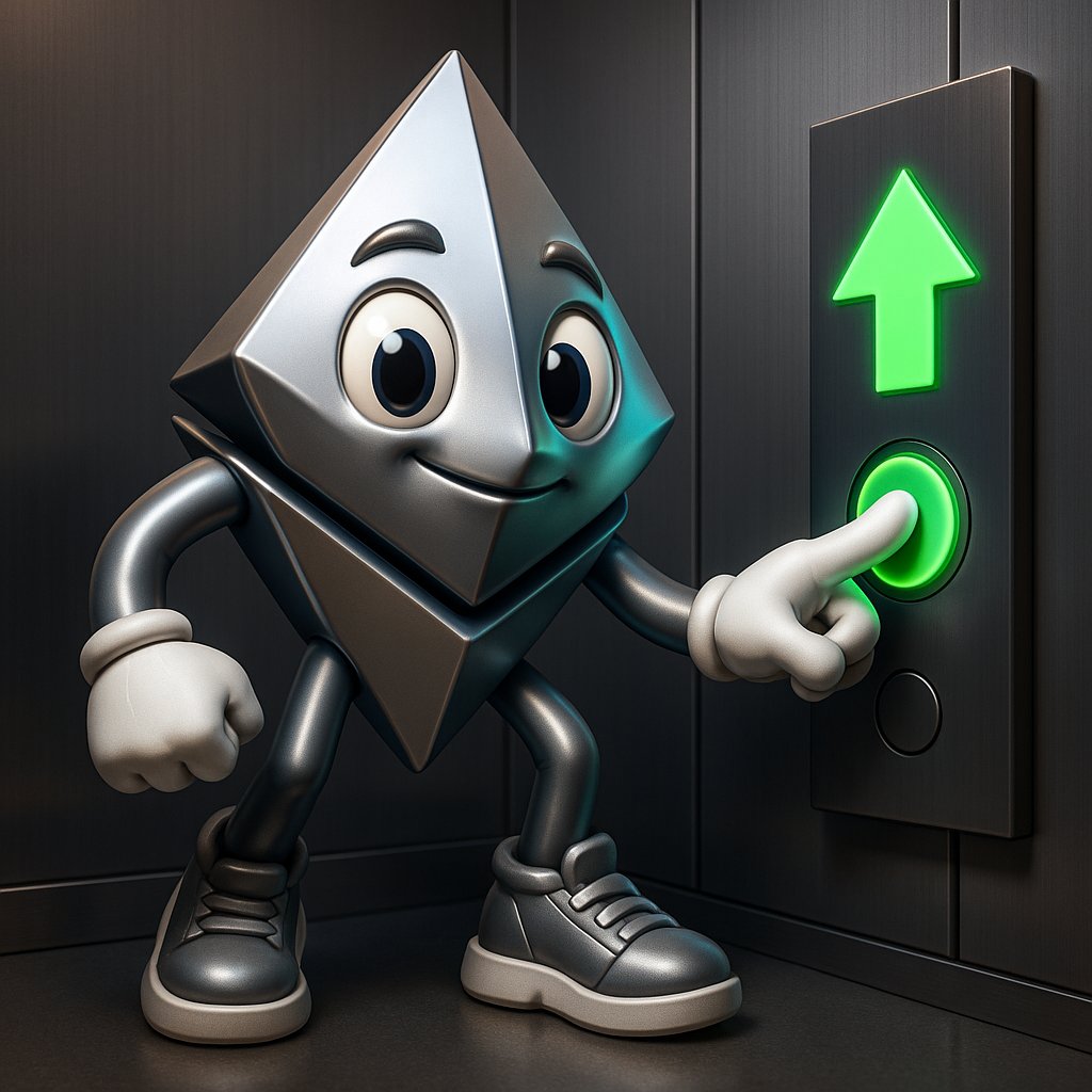 ETH just hit the button and the only way is UP! 🚀

The bulls are in, and this elevator’s headed straight to the top! 💰

#Crypto #ETH