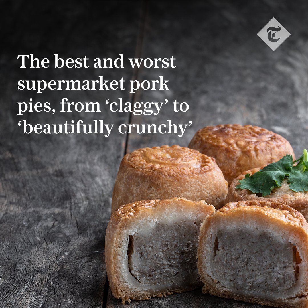 🥧 Crispy pastry, savoury jelly and a well-seasoned filling – not all pork pies are created equal.

Our expert tested the available supermarket pork pies to see which came out on top 👇
telegraph.co.uk/food-and-drink…