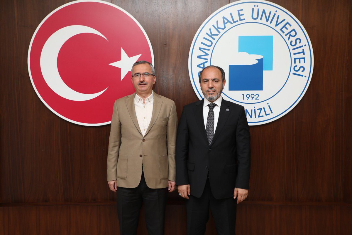 Pamukkale Üniversitesi (@pauedutr) on Twitter photo Rektörümüz Prof. Dr. Mahmud Güngör, kendisine hayırlı olsun ziyaretinde bulunan 24. ve 25. Dönem Denizli Milletvekilimiz Sayın Bilal Uçar’ı makamında ağırladı. Nazik ziyaretleri ve iyi dilekleri için Sayın <a href="/UcarBilal20/">Bilal Uçar</a>’a teşekkür ederiz.
<a href="/YuksekogretimK/">Yükseköğretim Kurulu</a> <a href="/erolozvar/">Erol Özvar</a> <a href="/UcarBilal20/">Bilal Uçar</a> Rektörümüz Prof. Dr. Mahmud Güngör, kendisine hayırlı olsun ziyaretinde bulunan 24. ve 25. Dönem Denizli Milletvekilimiz Sayın Bilal Uçar’ı makamında ağırladı. Nazik ziyaretleri ve iyi dilekleri için Sayın <a href="/UcarBilal20/">Bilal Uçar</a>’a teşekkür ederiz.
<a href="/YuksekogretimK/">Yükseköğretim Kurulu</a> <a href="/erolozvar/">Erol Özvar</a> <a href="/UcarBilal20/">Bilal Uçar</a>