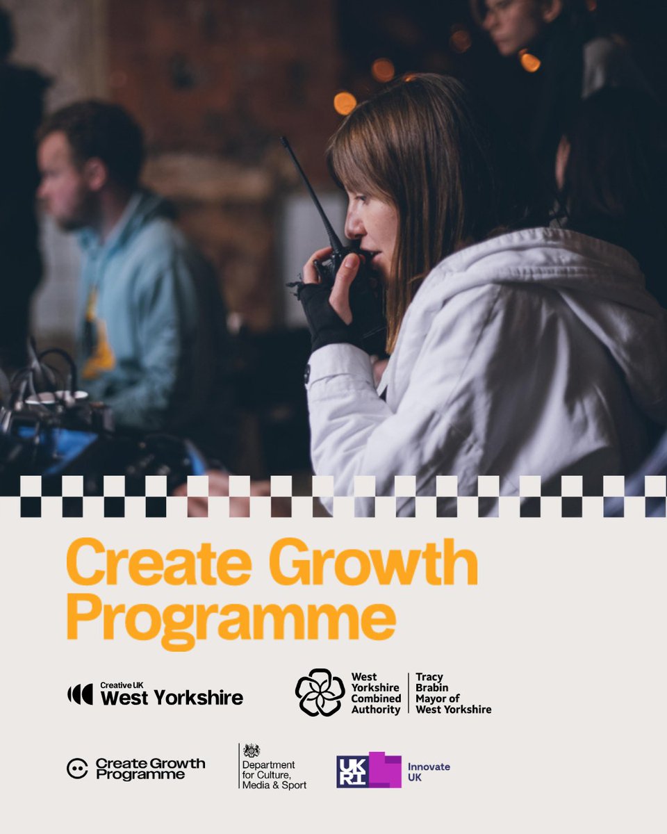 Are you a creative business looking for support to get investments? Get expert guidance, coaching and mentoring tailored to your business with the West Yorkshire Create Growth Programme. 
Apply now ⬇️
wearecreative.uk/support/region…