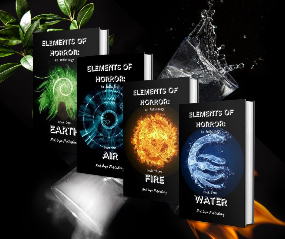 Looking for a spine-tingling read? Dive into the Elements of Horror series – where nature itself turns sinister!

Earth will bury you in dread.
Air will steal your breath away.
Fire will leave you scorched.
Water will pull you under.

buff.ly/aEai4cU