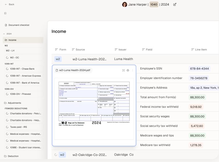 New AI-Powered Tax Software Filed Raises $17.2M to Shake Up Accounting

Filed is here to fix what co-founder Leroy Kerry calls a "crisis" in the tax industry, too much grunt work, too few professionals. With AI that reads documents, applies firm-specific strategies, and plugs