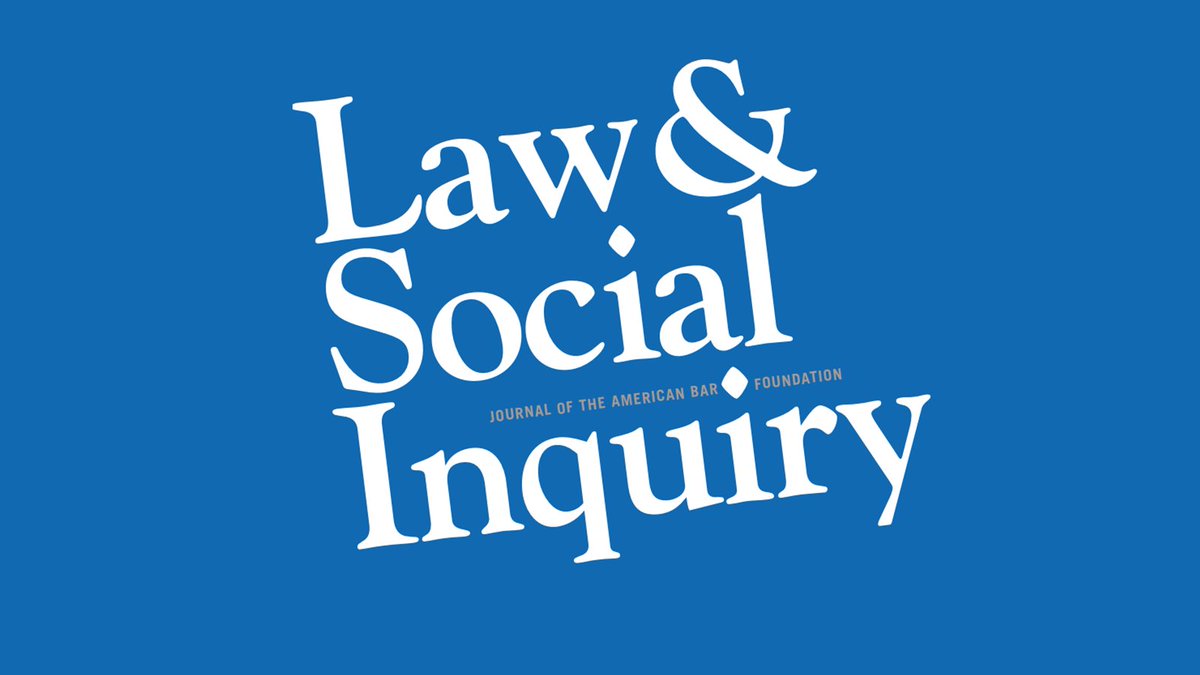 Cambridge University Press - Law (@cup_law) on Twitter photo #LSAChicago2025 delegates, did you know <a href="/LSI_Journal/">Law & Social Inquiry</a> is celebrating its 50th anniversary this year? π₯³ Stop by the Cambridge or ABF tables to learn more about LSI, or browse the latest #openaccess articles on the website:
cup.org/4jYi22o
#LSA2025 #LSAChicago2025 delegates, did you know <a href="/LSI_Journal/">Law & Social Inquiry</a> is celebrating its 50th anniversary this year? π₯³ Stop by the Cambridge or ABF tables to learn more about LSI, or browse the latest #openaccess articles on the website:
cup.org/4jYi22o
#LSA2025