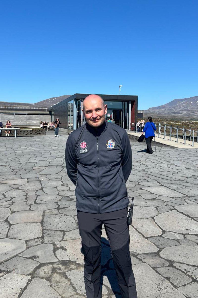 Only in #Iceland will you find a former president working as a tour guide this summer at Thingvellir National Park. Few have more knowledge of the area and its history than #GuðniThJohanesson