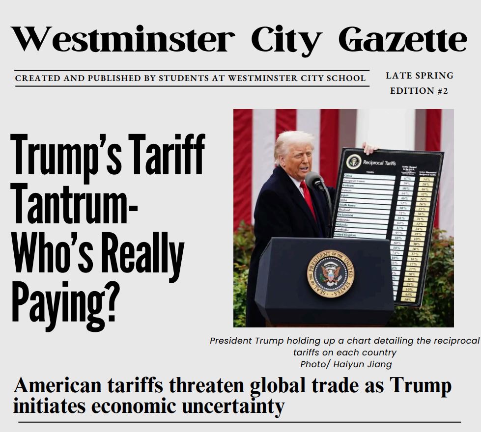 Have you seen the second edition of the Westminster City Gazette? Be sure to have a read, it is certainly filled with some incredible articles, researched and written by our students!

Use the following link to read this edition: publuu.com/flip-book/8204…