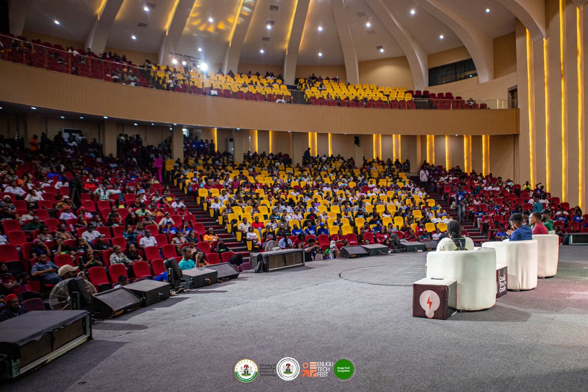Enugu_techfest's tweet image. What does Web3 really mean for Nigeria beyond the hype?
At ETF 2025, we brought together some of the sharpest minds in the space — @judicodes, Obinna Iwuno, @defimessiah1, and @Vindicatedchidi — with Emmanuel Chinedu guiding the conversation as host.
From DeFi to digital…