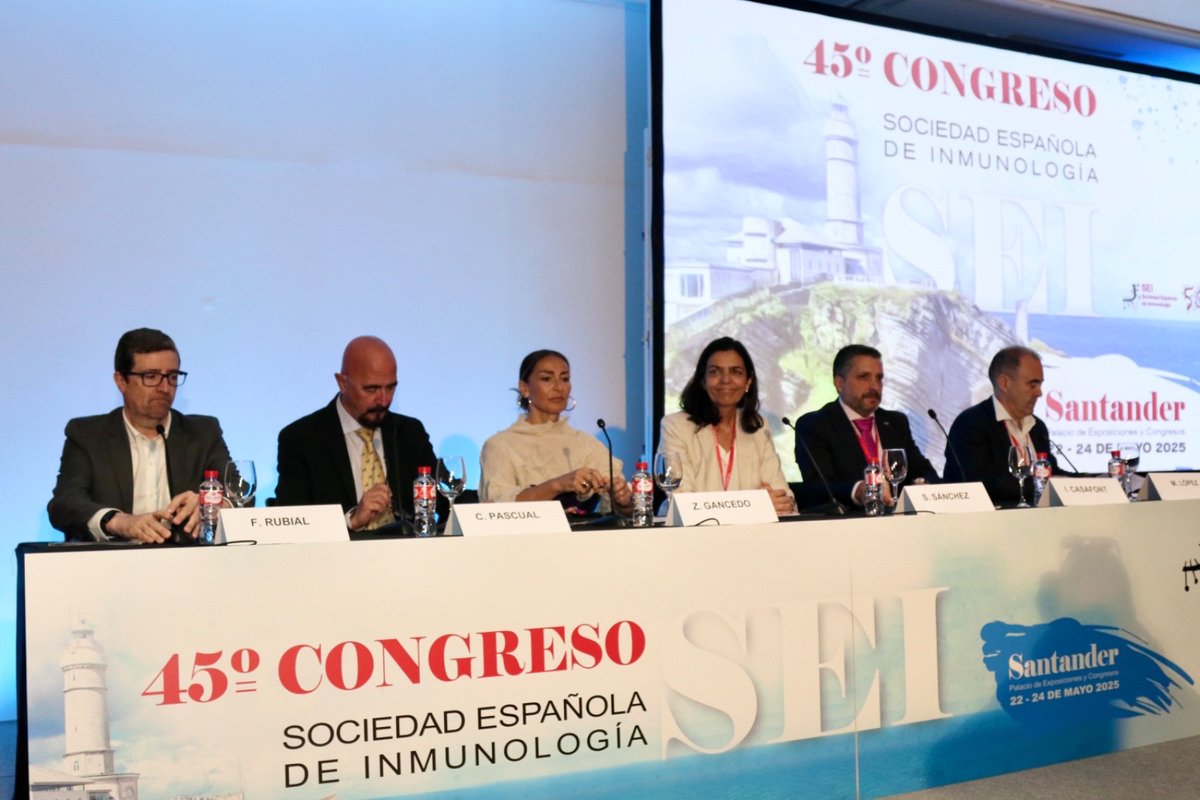 SEInmunología (@seinmunologia) on Twitter photo Damos por inaugurado el 45 Congreso Nacional de Inmunología en Santander #SEI2025
@seinmunologia <a href="/unican/">Universidad de Cantabria</a> <a href="/PdeExposiciones/">Palacio de Exposiciones y Congresos de Santander</a> <a href="/salud_ayto_sant/">Salud Ayuntamiento Santander</a> <a href="/cantabriaes/">Gobierno Cantabria</a> <a href="/HUnivValdecilla/">Hospital Universitario Marqués de Valdecilla</a> Damos por inaugurado el 45 Congreso Nacional de Inmunología en Santander #SEI2025
@seinmunologia <a href="/unican/">Universidad de Cantabria</a> <a href="/PdeExposiciones/">Palacio de Exposiciones y Congresos de Santander</a> <a href="/salud_ayto_sant/">Salud Ayuntamiento Santander</a> <a href="/cantabriaes/">Gobierno Cantabria</a> <a href="/HUnivValdecilla/">Hospital Universitario Marqués de Valdecilla</a>