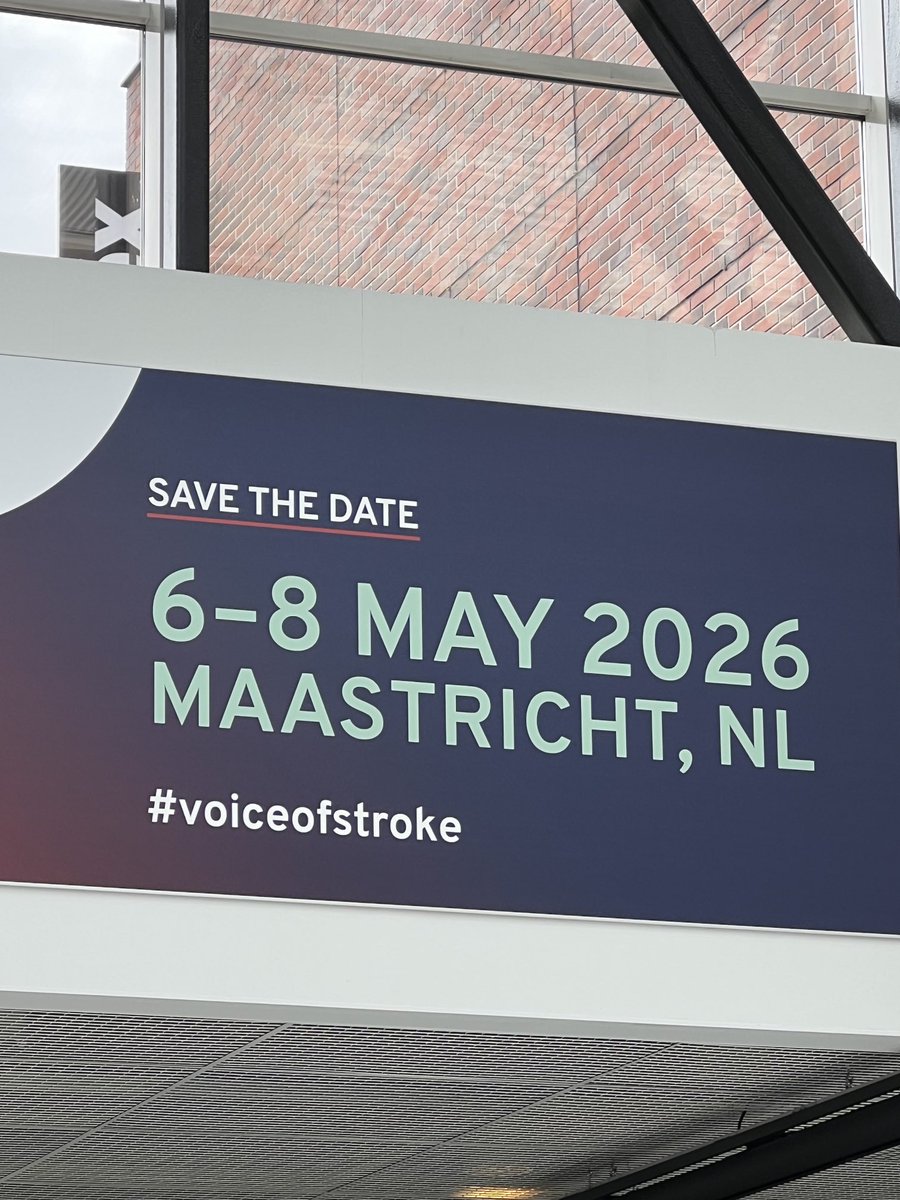 ⁦<a href="/ESOstroke/">European Stroke Org</a>⁩ #savethedate #esoc2026