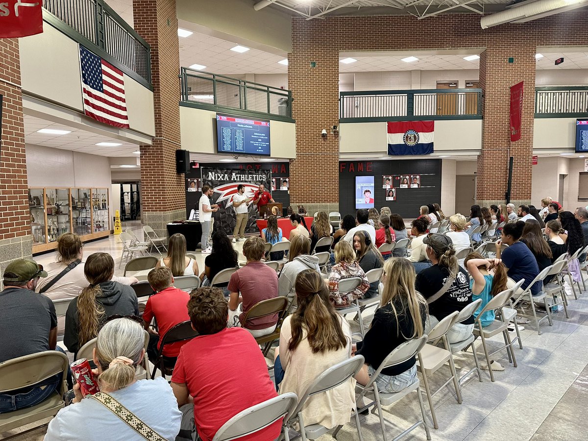Nixa Wrestling (@nixawrestling) on Twitter photo End of year banquet last night. Celebrated (3) styles of wrestling: Folkstyle, FS, & GR.
The senior ladies were able to bring home a state trophy all 4 years, capped off by a state championship. What a great group!
<a href="/nixaathletics/">Nixa Athletics</a> <a href="/missouriwrestle/">Missouri Wrestling</a> End of year banquet last night. Celebrated (3) styles of wrestling: Folkstyle, FS, & GR.
The senior ladies were able to bring home a state trophy all 4 years, capped off by a state championship. What a great group!
<a href="/nixaathletics/">Nixa Athletics</a> <a href="/missouriwrestle/">Missouri Wrestling</a>