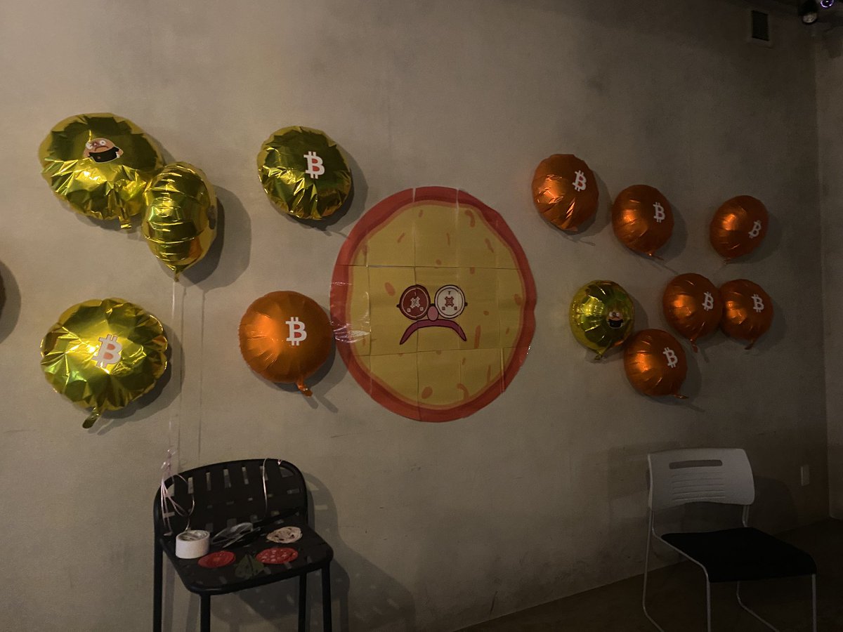 TBBピザパーティー🍕
<a href="/TYO_BitcoinBase/">Tokyo Bitcoin Base</a> 
#TokyoBitcoinBase 
#PizzaDay