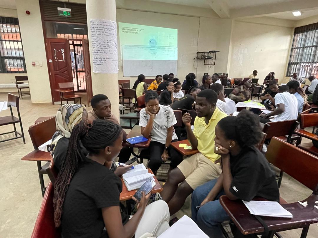 MUBS_Entreship's tweet photo. Day 2 of our #MUBSIgnite Internship Program is underway with 185 students working to develop their solution goals and personas.
The students were given an Opportunity Walk assignment that encouraged them to select a problem based on an SDG in their communities.
@OfficialMubs https://t.co/PGXiXGGq1d