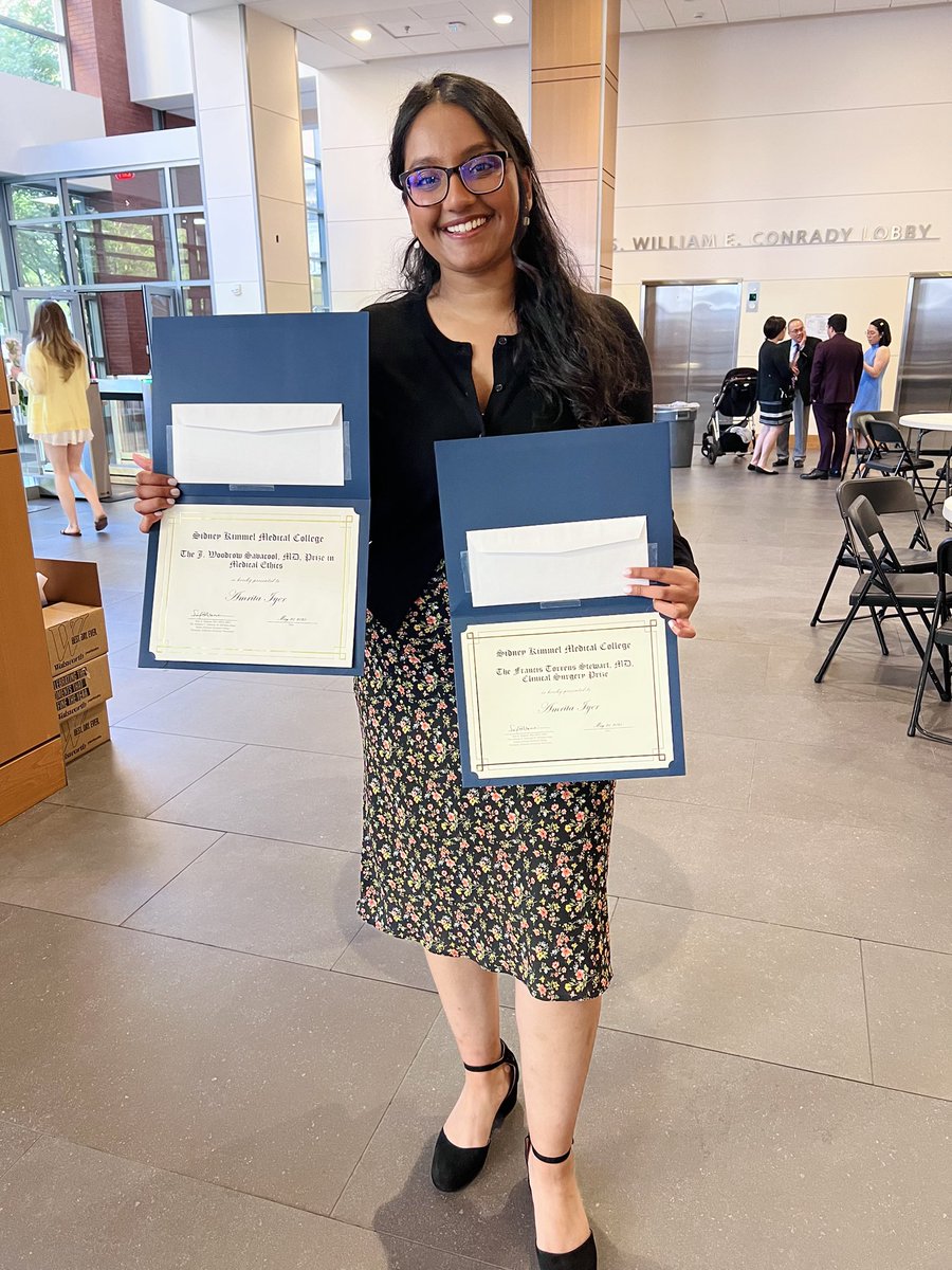 Amrita Iyer (@amritaiyer) on Twitter photo Class Day popped off!! Honored to have been awarded both The Francis Torrens Stewart, MD Clinical Surgery Prize and The J. Woodrow Savacool, MD Prize in Medical Ethics! Felt easy to pour myself into my work when this place and its people felt like home 🥰 Class Day popped off!! Honored to have been awarded both The Francis Torrens Stewart, MD Clinical Surgery Prize and The J. Woodrow Savacool, MD Prize in Medical Ethics! Felt easy to pour myself into my work when this place and its people felt like home 🥰