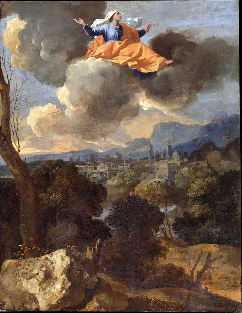 Oggi è santa Rita, la santa delle cause impossibili.

Nicolas Poussin, La Traslazione di Santa Rita da Cascia, 1635 ca., Dulwich Picture Gallery.