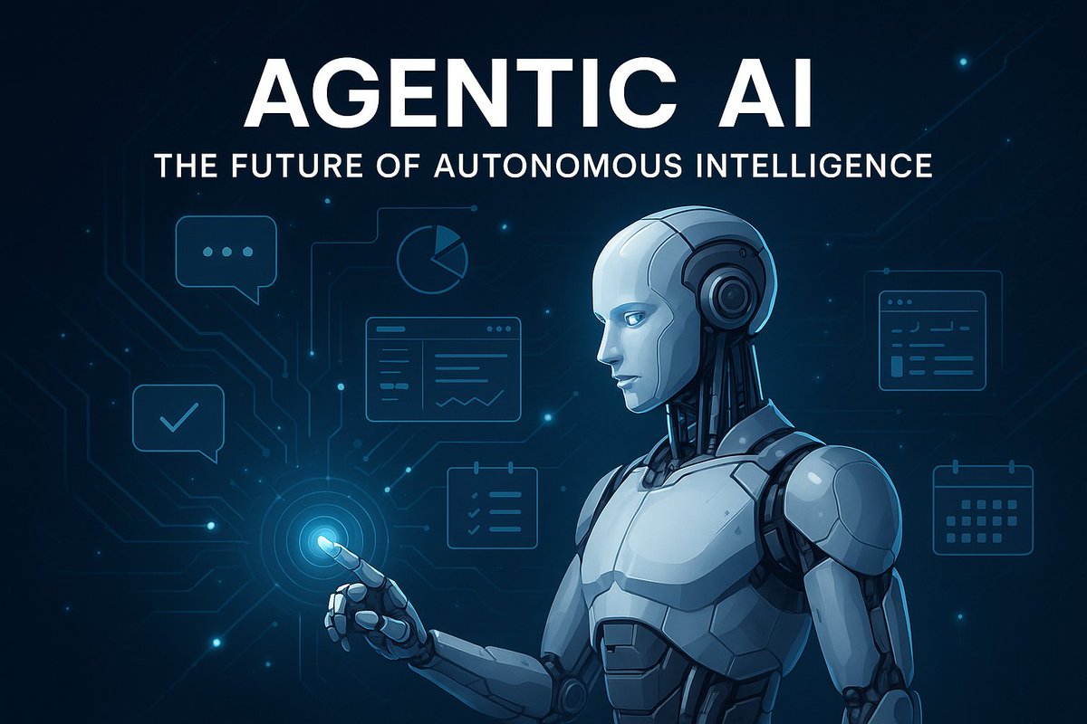 AbdulWa46916319's tweet photo. Stepping into the future with Agentic AI!
Can't wait to explore how intelligent agents will reshape automation, decision-making, and creativity.

#AI #AgenticAI #FutureTech
#AgenticAI #AI #GIAIC #TechLearning #FutureOfWork #PakistanAI #Panaverse
 @SheikhAmeenAlam https://t.co/BCpsr1L3lq