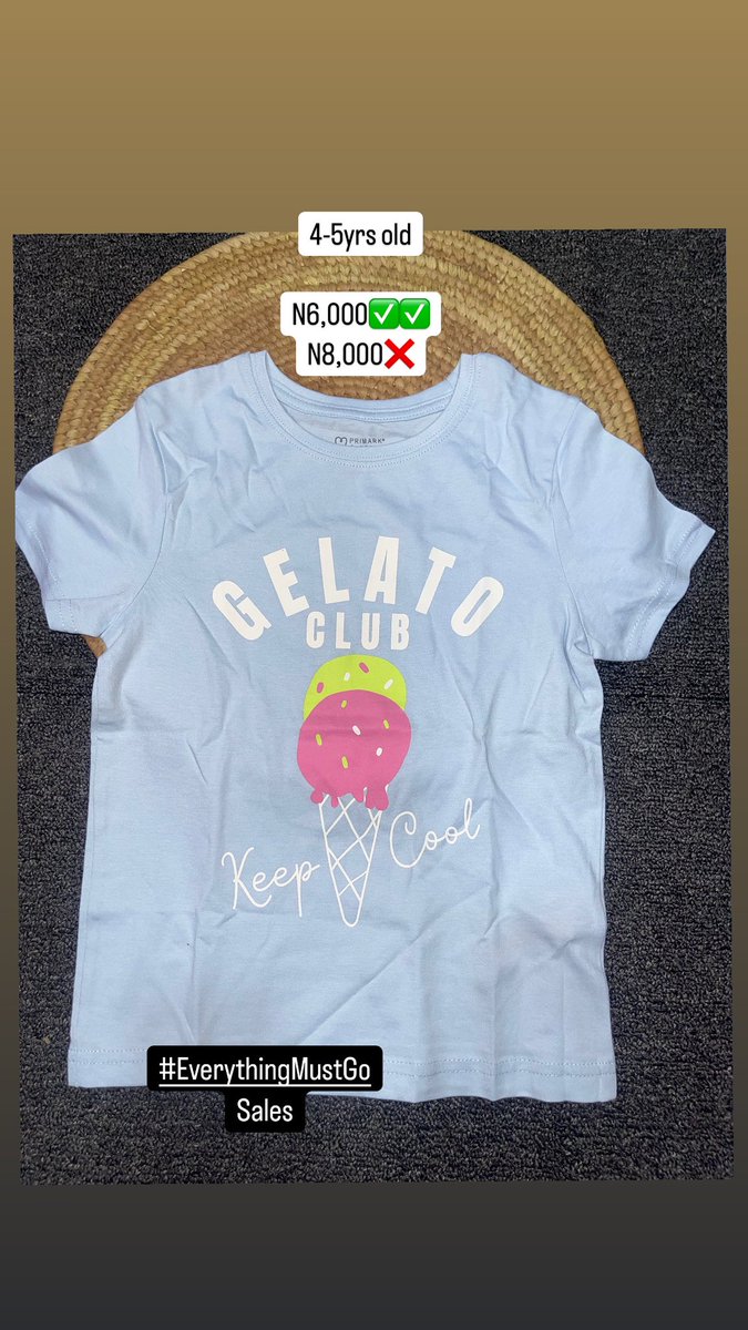 TinyTotes1's tweet image. #EverythingMustGo Sales
Cute Outfits for girls
Age 4-5years old
Offer valid while stock lasts
To order, kindly send a DM/whatsapp 08106445030
#sales #everythingmustgo #cuteclothesforkids #shoesforkids #clothesforkids #girlsclothes #babyshop #tinytotes #tanktopsforgirls…