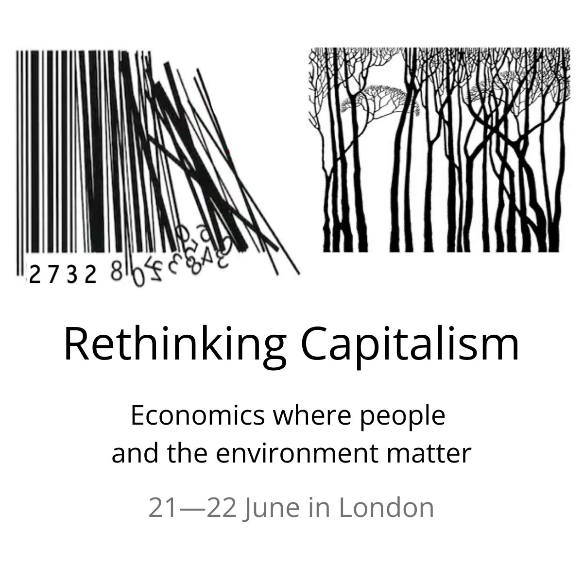 One month till our Rethinking Capitalism weekend in London!  All welcome, no prior knowledge of economics is required. If cost is a barrier, please send us a message. Supported places are available.  For more details, program outline and bookings go to modernmoneylab.org.uk/events/rethink…