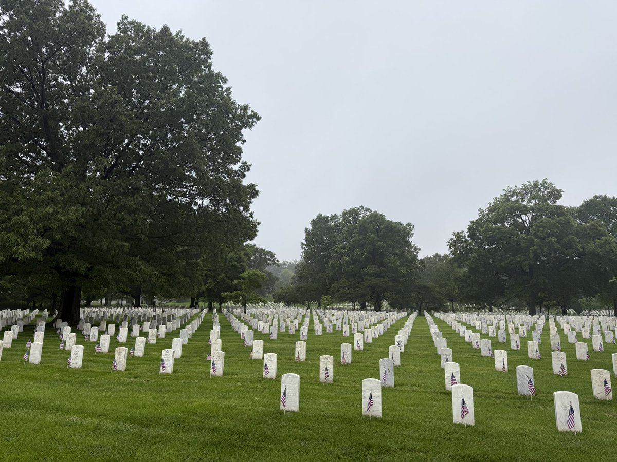 stuartscheller's tweet image. I stopped by Arlington Cemetery on my way to work. Then I got there and realized they don’t open till 8, and I stood in the rain and took this stupid picture. Part of me is embarrassed because in my head it was going to be a special moment, but deep down I know they already know.…