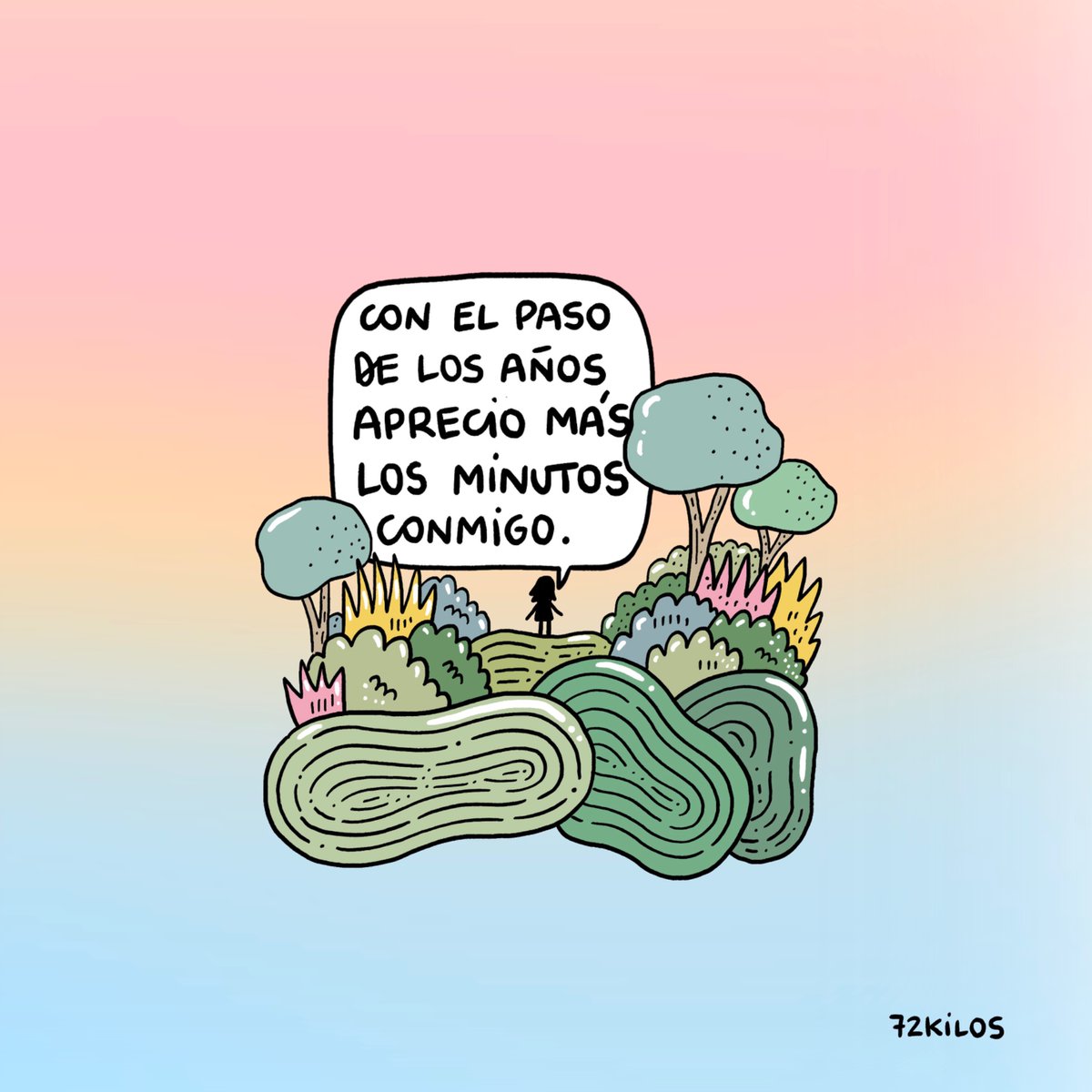 Con el paso de los años.