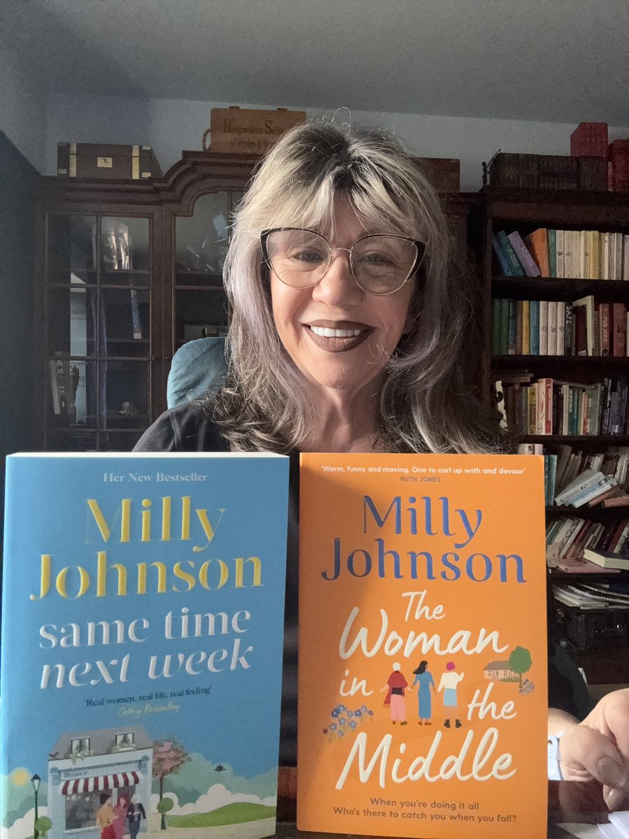millyjohnson's tweet image. HOLIDAY READS ANYONE? These 2 books are sisters. They feature women who are a wee bit off-kilter with their lives and need to find their right tracks. #SameTimeNextWeek #TheWomanintheMiddle. Both are about taking charge of your own lives, extending the care to YOU. 
 Enjoy!