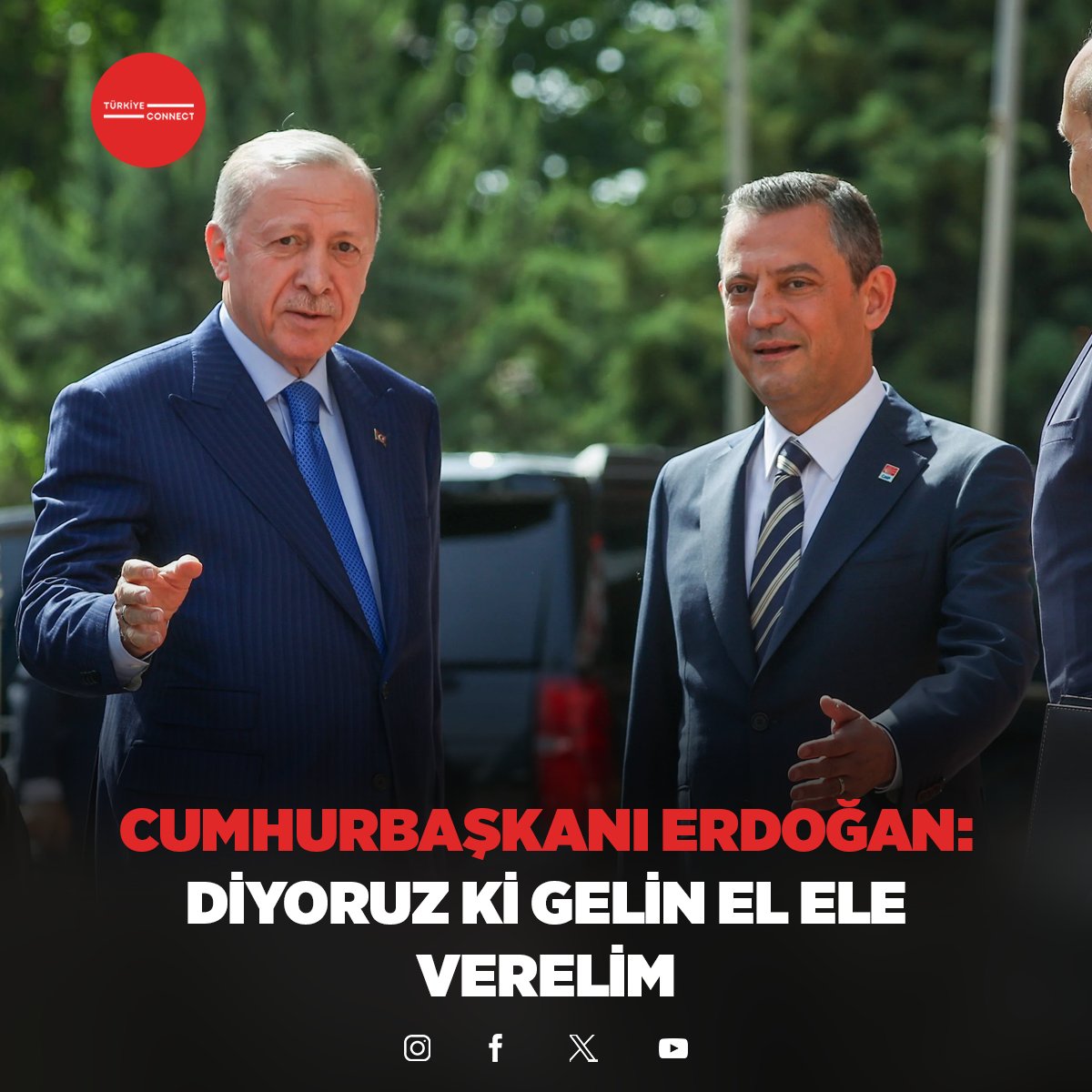 Cumhurbaşkanı Erdoğan:

Bütün mesele acaba Cumhuriyet Halk Partisi de bizlerle ortak bir sivil anayasa yapma yolculuğuna çıkar mı? Önemli olan bu, diyoruz ki gelin el ele verelim.

#sondakika #cumhurbaşkanı #erdoğan #özgürözel