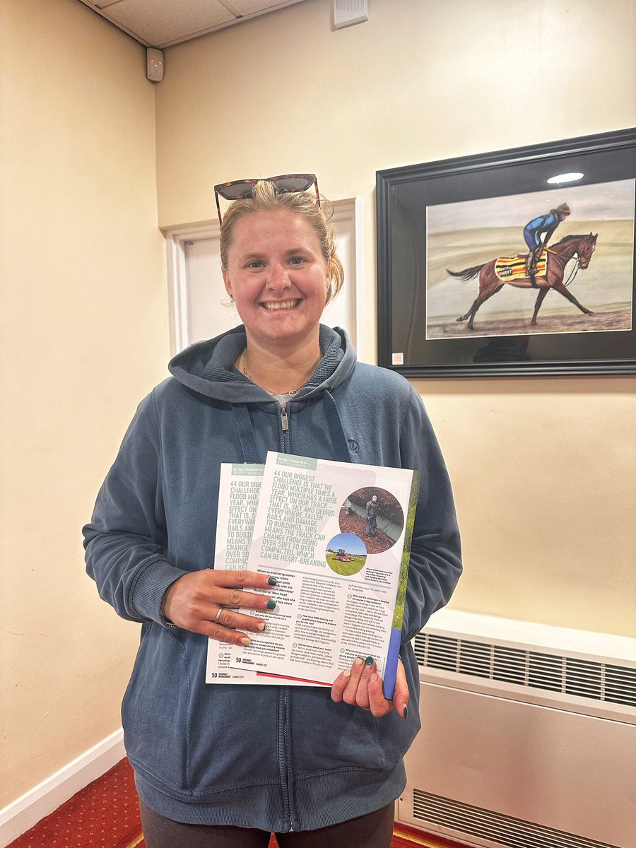 Worcester Racecourse (@worcesterraces) on Twitter photo Fabulous to see our head grounds person Bryony Garness, featured in the Summer 2025 edition of the <a href="/wearetheGMA/">Grounds Management Association</a> Magazine!!
Well worth a read…
<a href="/WomenInRacing1/">WomenInRacing</a> Fabulous to see our head grounds person Bryony Garness, featured in the Summer 2025 edition of the <a href="/wearetheGMA/">Grounds Management Association</a> Magazine!!
Well worth a read…
<a href="/WomenInRacing1/">WomenInRacing</a>
