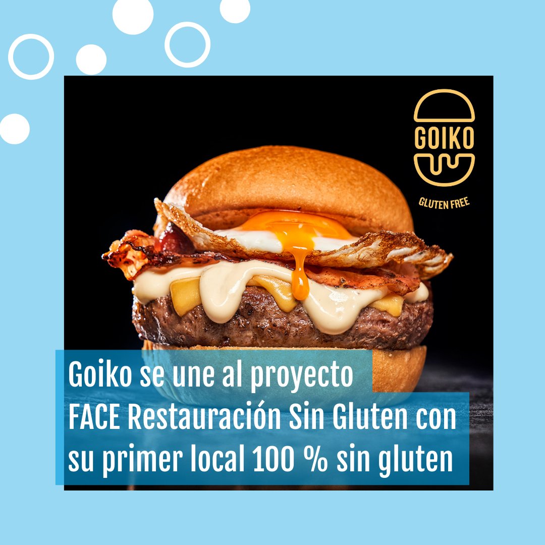 💥 ¡NUEVA MARCA DE RESTAURACIÓN ASESORADA! 💥

<a href="/goiko/">GOIKO</a> se une al proyecto de FACE Restauración Sin Gluten/Gluten Free. 

Goiko abre su primer local 100% libre de gluten en la calle de María de Molina de Madrid. 

¡Bienvenidos!