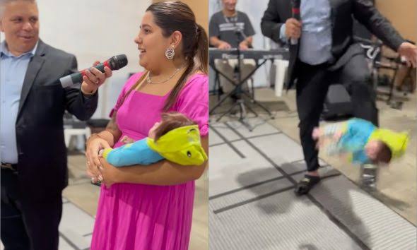 🚨 Gospel l Pastor chuta bebê reborn após 'mãe' pedir oração pela boneca que estava 'passando mal'