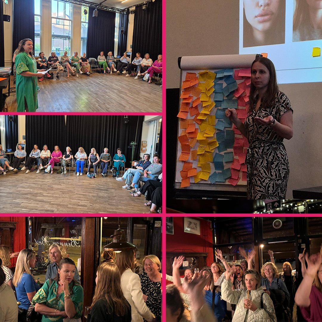 entrefemmes's tweet photo. Tijdens de bijeenkomst in Theaterhuis De Berenkuil nam Jitske Koeleman ons op 13 mei mee in de wereld van non-verbale communicatie. Kijk op onze site voor het complete (foto)verslag van de bijeenkomst: https://t.co/tpfR3R3bLJ https://t.co/lwrf3b2flx