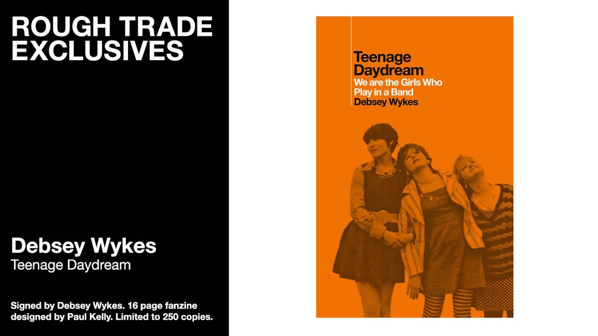 Rough Trade (@roughtrade) on Twitter photo EXCLUSIVE
The coming of age autobiography of Debsey Wykes, vocalist, bassist and founding member of Dolly Mixture, a trailblazing post punkĀ girl band forced to navigate the misogyny of the 1980s music scene.
<a href="/newmodernbooks/">new modern books</a>
roughtrade.com/product/debsey⦠EXCLUSIVE
The coming of age autobiography of Debsey Wykes, vocalist, bassist and founding member of Dolly Mixture, a trailblazing post punkĀ girl band forced to navigate the misogyny of the 1980s music scene.
<a href="/newmodernbooks/">new modern books</a>
roughtrade.com/product/debseyā¦