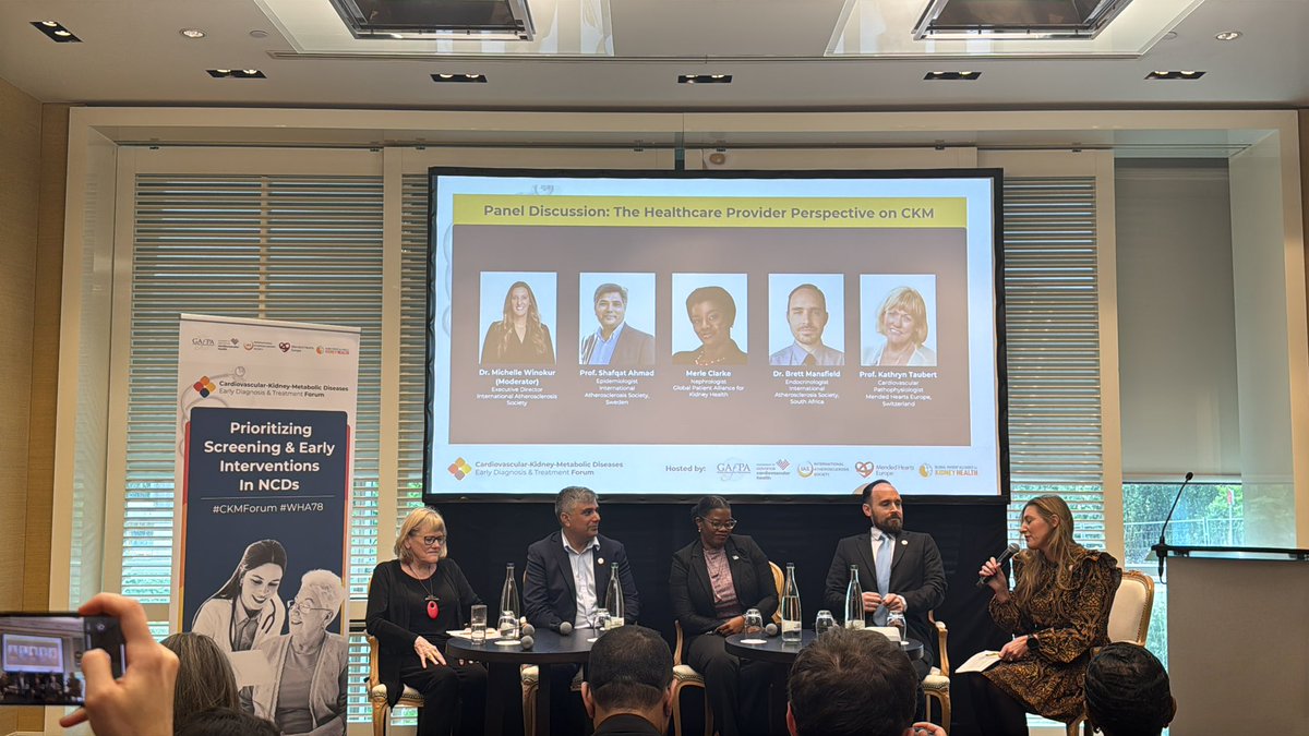 Kayla Wolofsky (@kaylawolofsky) on Twitter photo Hearing patient voices in CV, kidney & metabolic care. Early NCD screening is vital—but so is palliative care alongside treatment. Excited to speak on ACHD & palliative care this June! #NCDs #ckmforum #WHA78 <a href="/ACHD_CHI/">Congenital Heart Initiative</a> <a href="/ralogon/">Rafa Alonso</a> <a href="/TorontoACHD/">Toronto ACHD Program</a> <a href="/IAHPC/">IAHPC</a> <a href="/PallChase/">Palliative Care in Humanitarian Aid Situations</a> Hearing patient voices in CV, kidney & metabolic care. Early NCD screening is vital—but so is palliative care alongside treatment. Excited to speak on ACHD & palliative care this June! #NCDs #ckmforum #WHA78 <a href="/ACHD_CHI/">Congenital Heart Initiative</a> <a href="/ralogon/">Rafa Alonso</a> <a href="/TorontoACHD/">Toronto ACHD Program</a> <a href="/IAHPC/">IAHPC</a> <a href="/PallChase/">Palliative Care in Humanitarian Aid Situations</a>