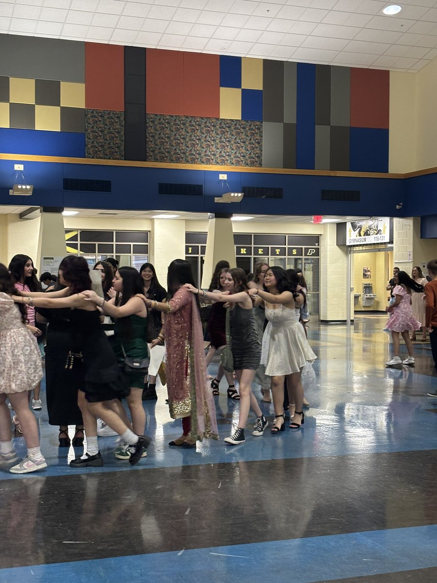Dance after evening recognition ceremony!