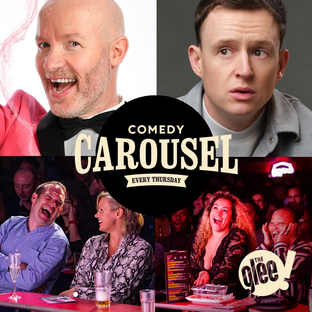 The Glee Club Birmingham (@gleeclubbham) on Twitter photo That feeling when the long weekend is in sight ๐ฅณ
Start your Bank Holiday weekend off early with a night of hilarity at Comedy Carousel this evening! Joining host Andy Robinson will be these top stand-ups:
๐ <a href="/mrcraighill/">Craig Hill</a>
๐ Oliver Bowler
JOIN US ๐๏ธ bit.ly/ComedyCarousel That feeling when the long weekend is in sight ๐ฅณ
Start your Bank Holiday weekend off early with a night of hilarity at Comedy Carousel this evening! Joining host Andy Robinson will be these top stand-ups:
๐ <a href="/mrcraighill/">Craig Hill</a>
๐ Oliver Bowler
JOIN US ๐๏ธ bit.ly/ComedyCarousel