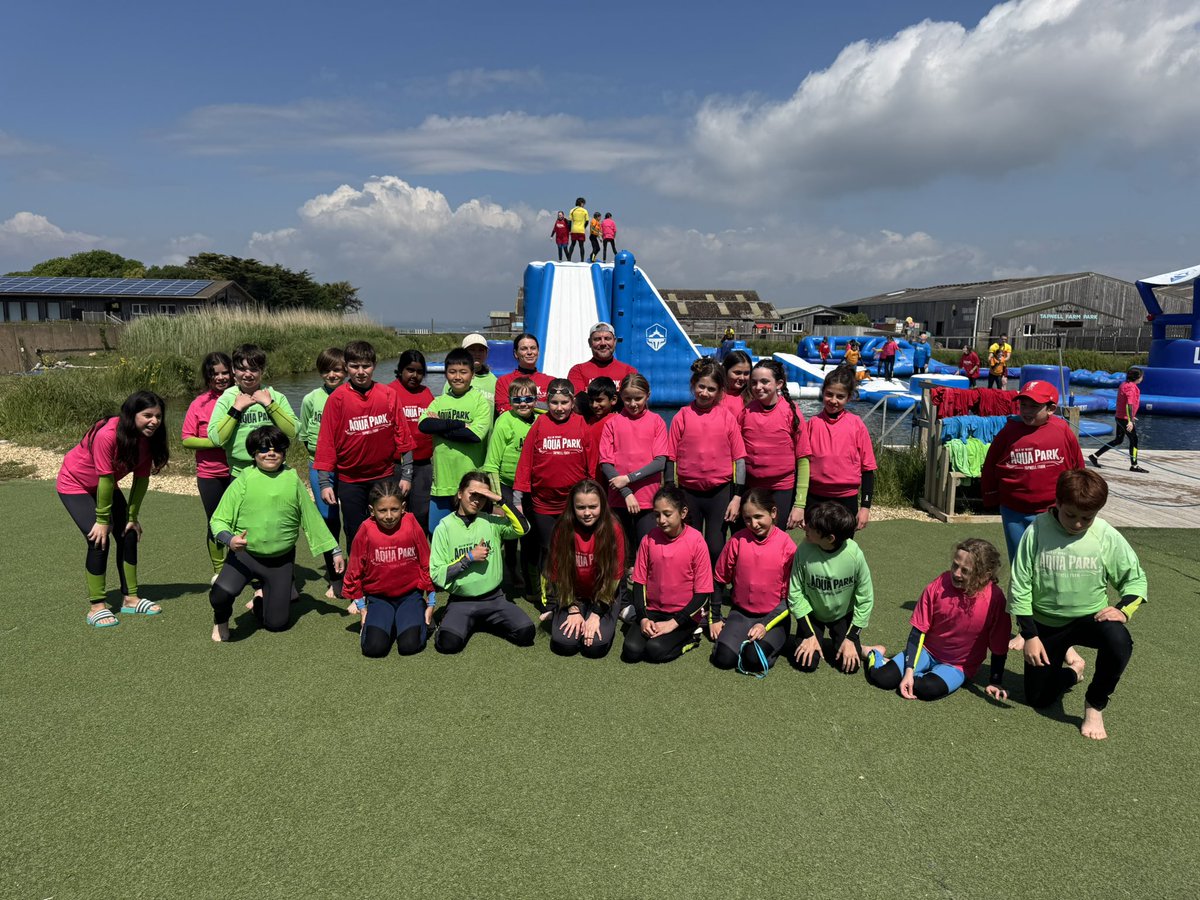 Aqua Park here we come!