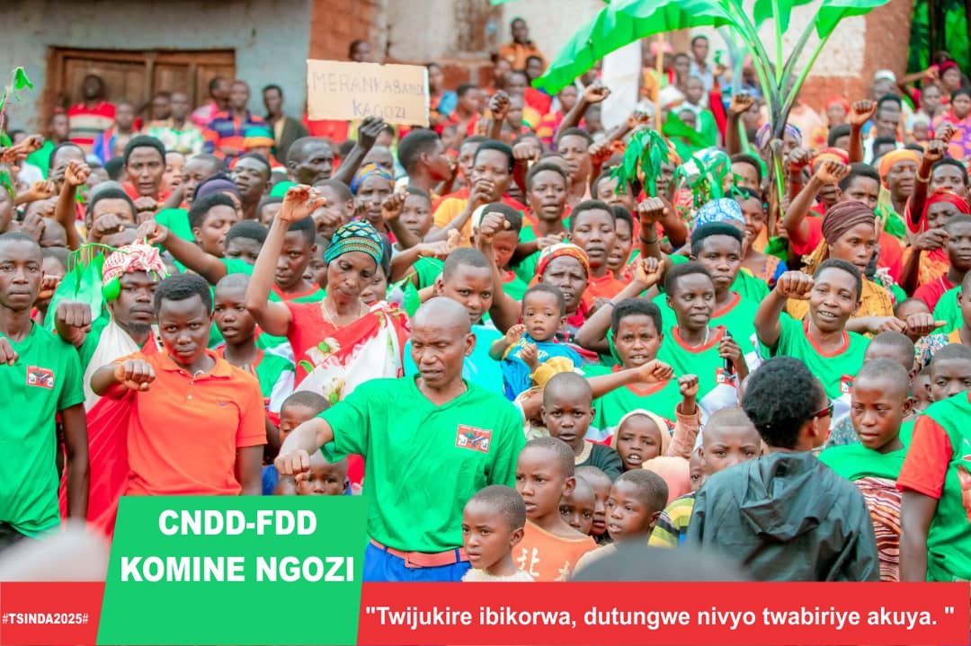 IrYvan_Manager's tweet photo. Ubuserukizi bw'umugambwe @CnddFdd muri komine Ngozi bugiwe imbere na @Sankurunziz buramutse bwagendeye kuwa 21/5 imitumba ya #Bugorora ,#Kagozi,#Gihama,#Ntembe na Kabasazi yo muri zone Mwumba.1/n #Burundi @CnddFddButanyer @R_Ndikuriyo @NgoziProvince @CommuneNgozi @CnddFddBuhumuza https://t.co/jKYwpV46we