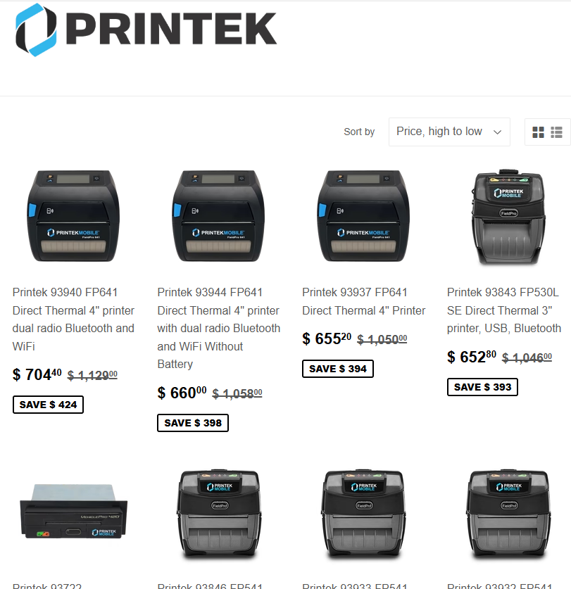 Warehouse and fleet managers, we've got Printek printers, paper and accessories IN STOCK and ready to ship! We're proud to be your authorized Printek dealer!

synergymountingsystems.com/collections/pr…

#printek #mobileprinting #squadcar #mobileoffice #ticket #citation #stadium #venue #policechief