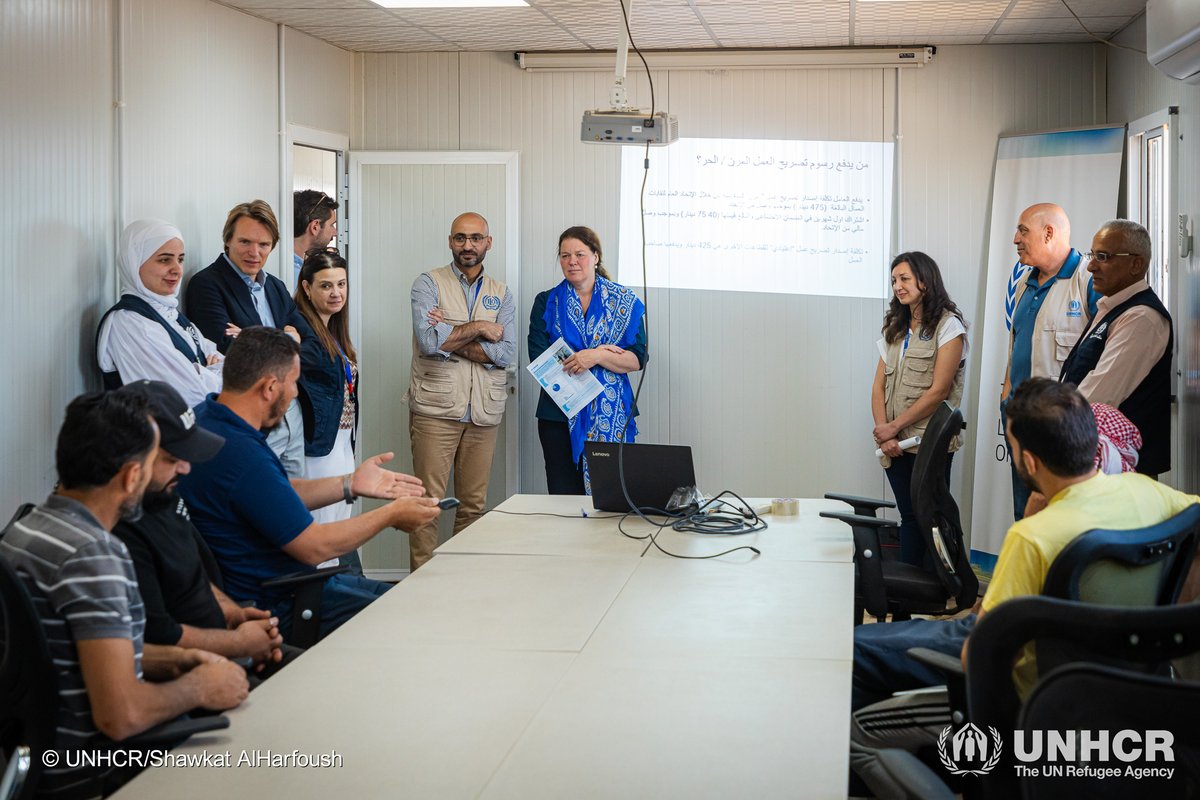 ILO Prospects (@iloprospects) on Twitter photo This week, we welcomed Pascalle Grotenhuis, Vice Minister for International Cooperation 🇳🇱, to <a href="/ZaatariCamp/">Za'atari and Azraq Refugee Camps</a> —joined by partners during her visit to Jordan. The visit spotlighted PROSPECTS initiatives funded by <a href="/DutchMFA/">Dutch Ministry of Foreign Affairs 🇳🇱</a> , including the ILO’s Zaatari Office for Employment (ZOE) This week, we welcomed Pascalle Grotenhuis, Vice Minister for International Cooperation 🇳🇱, to <a href="/ZaatariCamp/">Za'atari and Azraq Refugee Camps</a> —joined by partners during her visit to Jordan. The visit spotlighted PROSPECTS initiatives funded by <a href="/DutchMFA/">Dutch Ministry of Foreign Affairs 🇳🇱</a> , including the ILO’s Zaatari Office for Employment (ZOE)