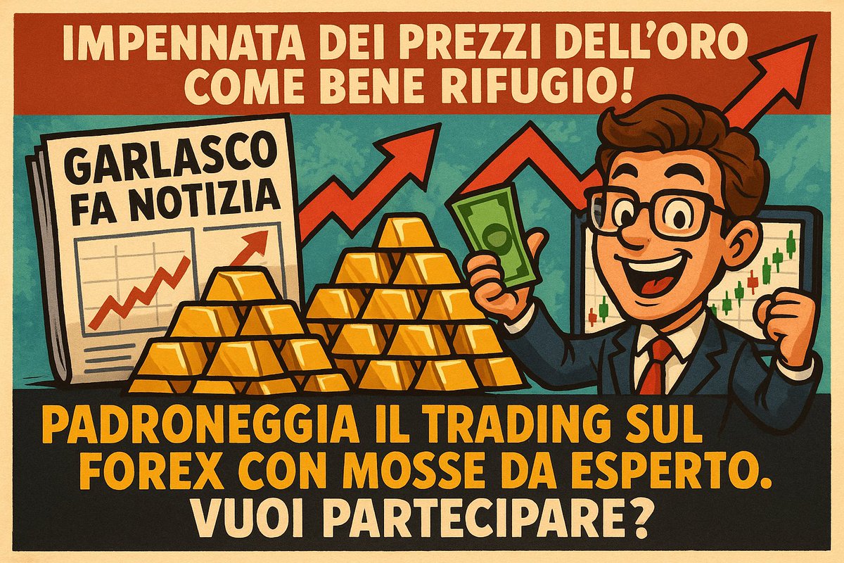 LyraN56965's tweet image. #Garlasco sta facendo notizia, come l'impennata dei prezzi dell'oro come bene rifugio! Padroneggia il trading sul forex con mosse da esperto. Vuoi partecipare? Tocca qui!
[chat.whatsapp.com/LYhYUfmOkrF25K…] #PMTInnovation #ForexEdge #GoldPower