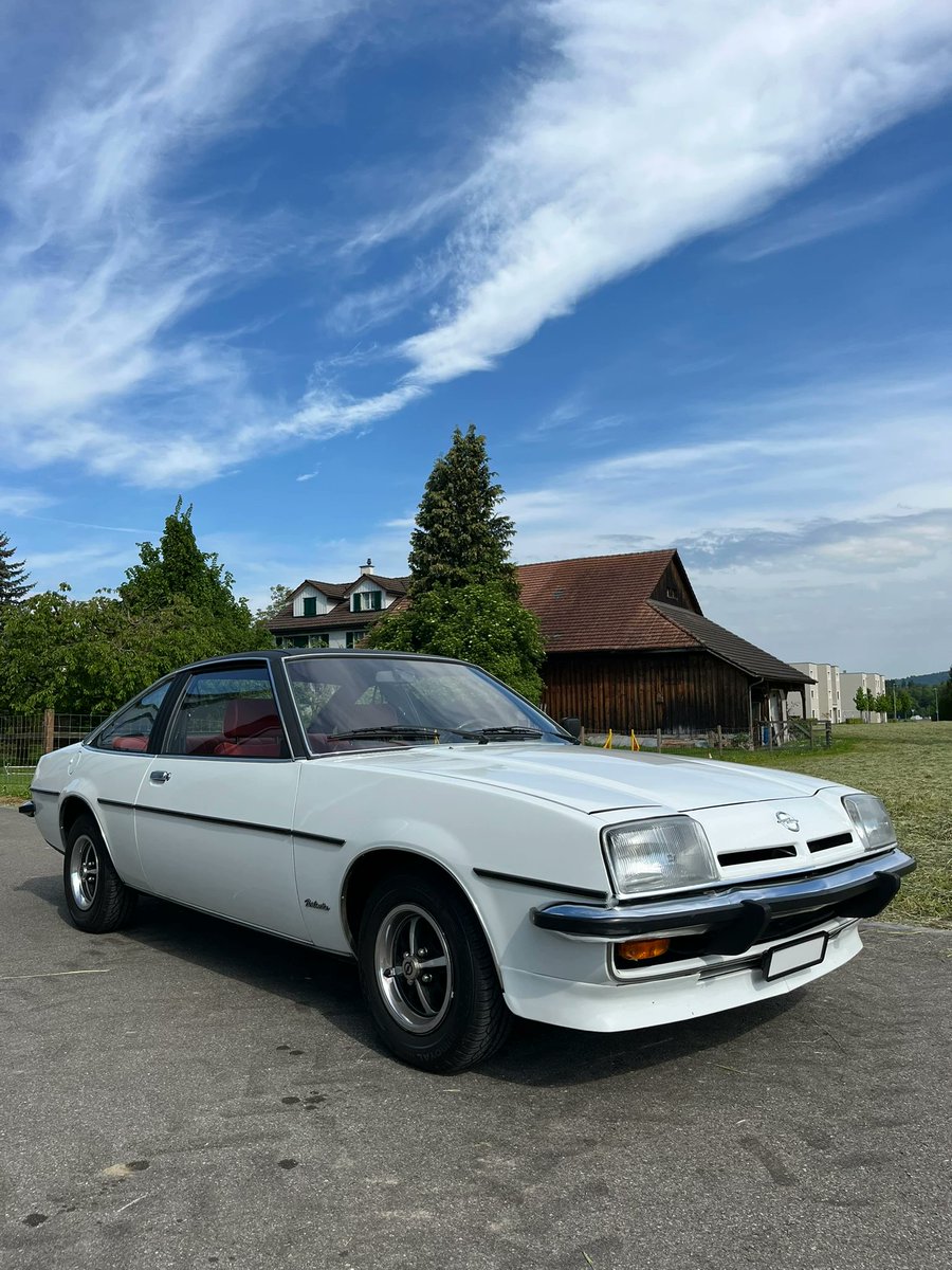 LienhardRacing's tweet image. 1978 OPEL Berlinetta 2.0E  😮
Sehr schön erhaltener Manta Berlinetta 2.0E Veteranengeprüft
CHF 16'500.–

©by Flammer Glarus AG, 8750 Glarus