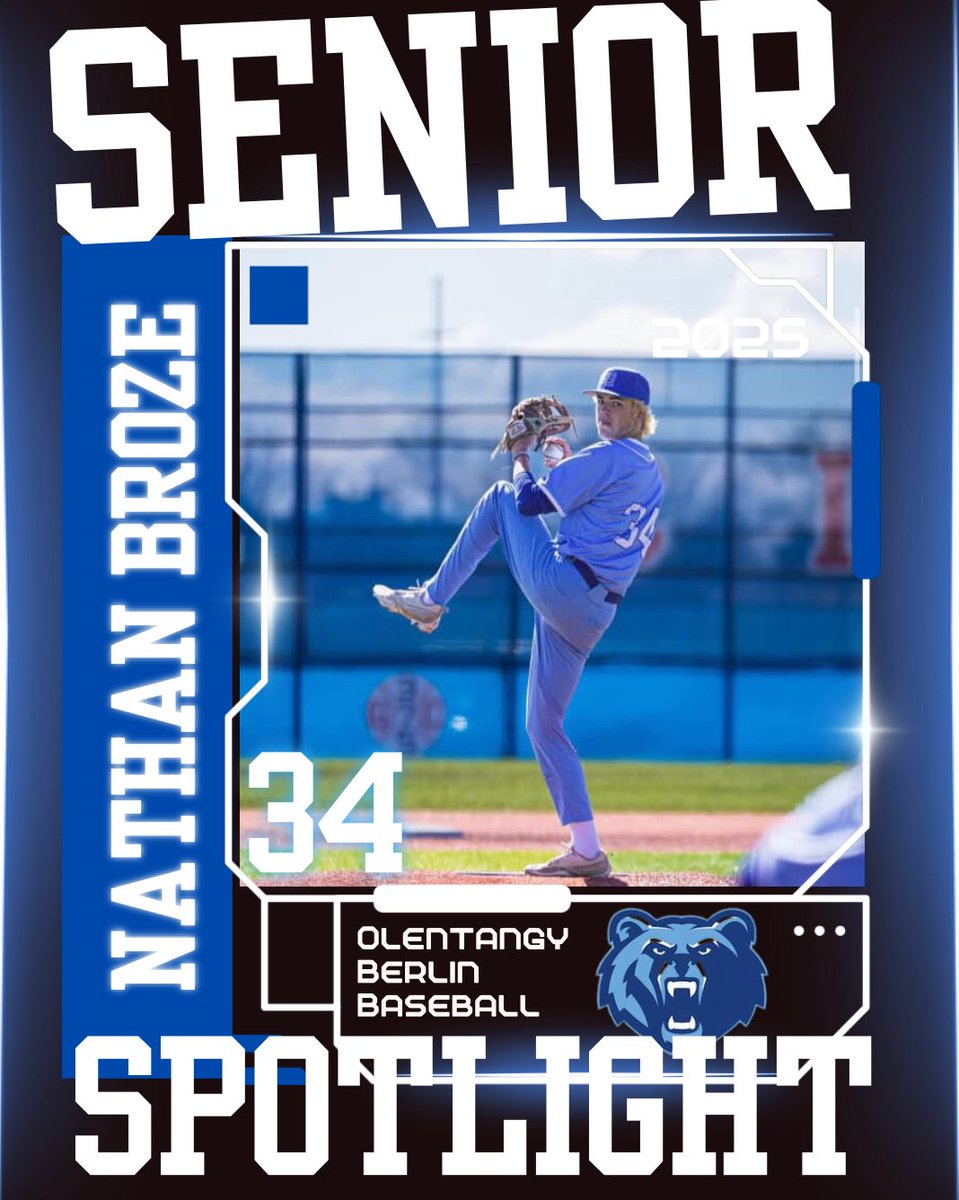 Senior Spotlight Day 6: Nathan Broze
