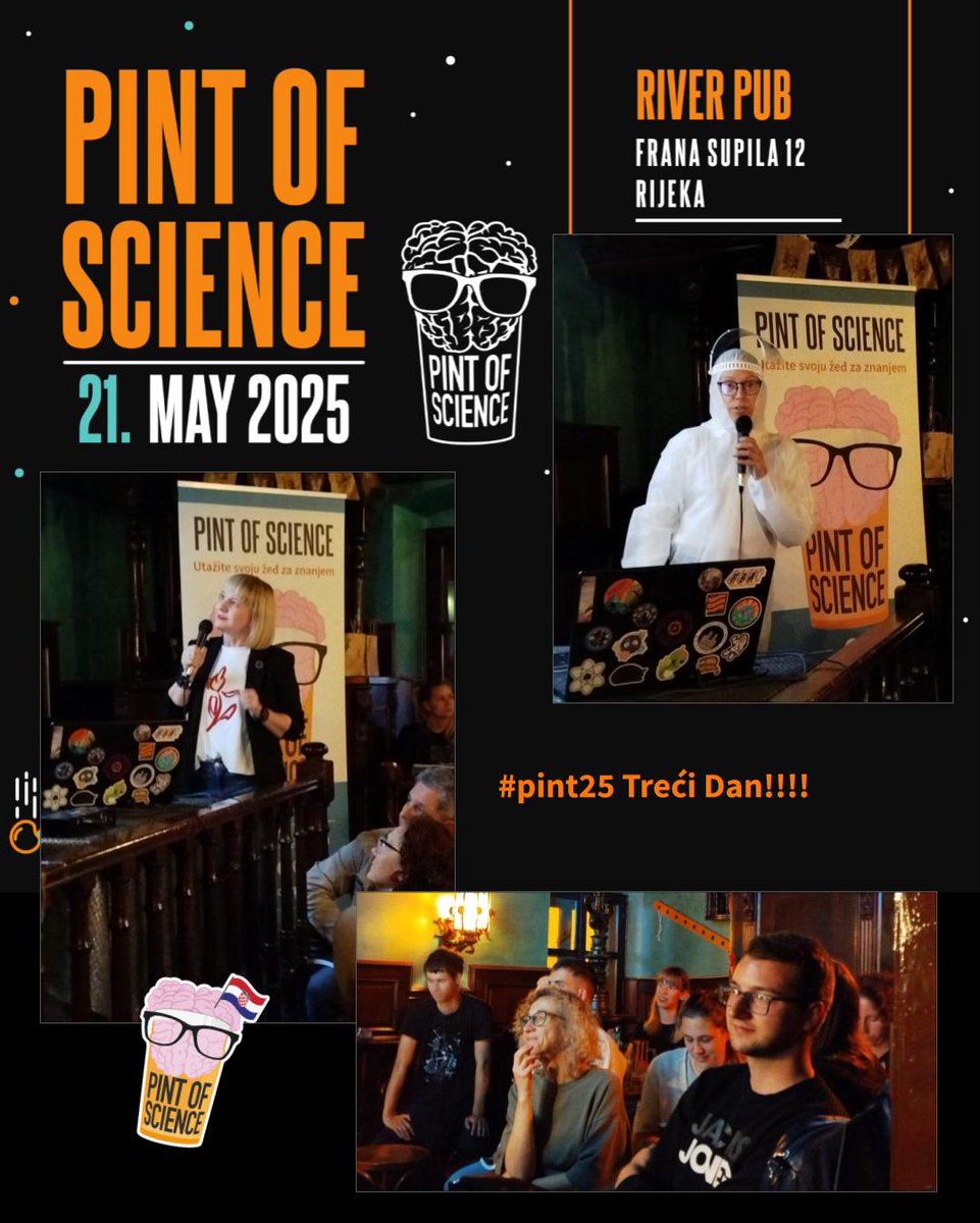 Pint of Science Croatia 🧠🦠🚀🔬🤖👾🌎🧫🦖 tweet media