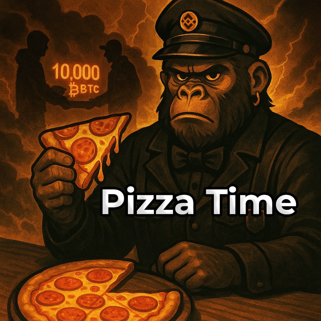 🎩 Monsieur reminds you:

🍕 Today is a special day — Bitcoin Pizza Day.
Once upon a time, someone gave away a fortune for a pizza, pulling it out of the oven a bit too soon.

Are you sure now is the right time to take your tokens out of the oven?
What if the dough is still