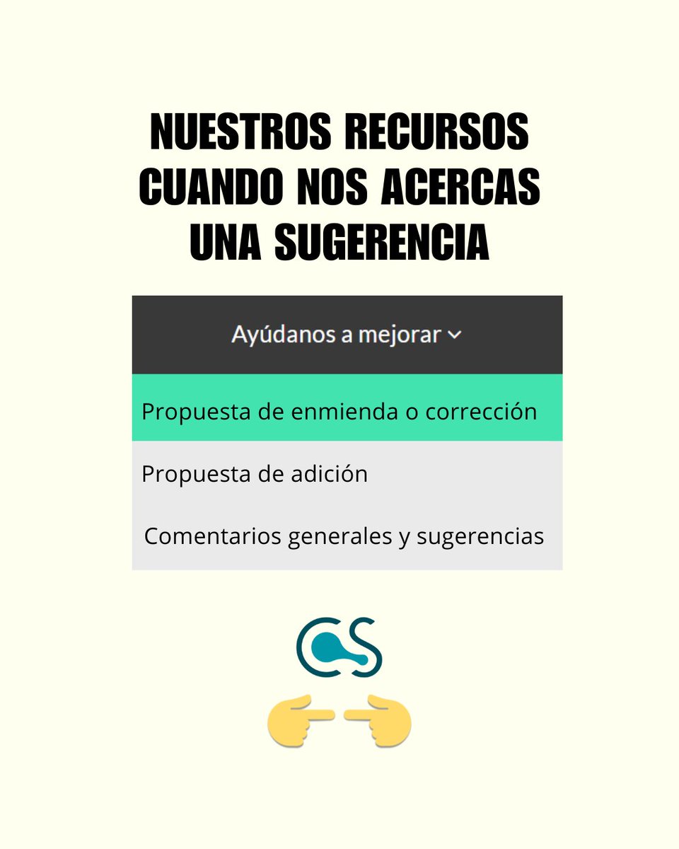 ¿Sabías que tus sugerencias ayudan por partida doble? Ayudan a Cosnautas, sí, pero, más importante aún, a la amplísima comunidad usuaria que, como tú, necesita de fuentes de consulta fiables con las que traducir, corregir o interpretar lenguaje médico.

¡Gracias! 👉👈