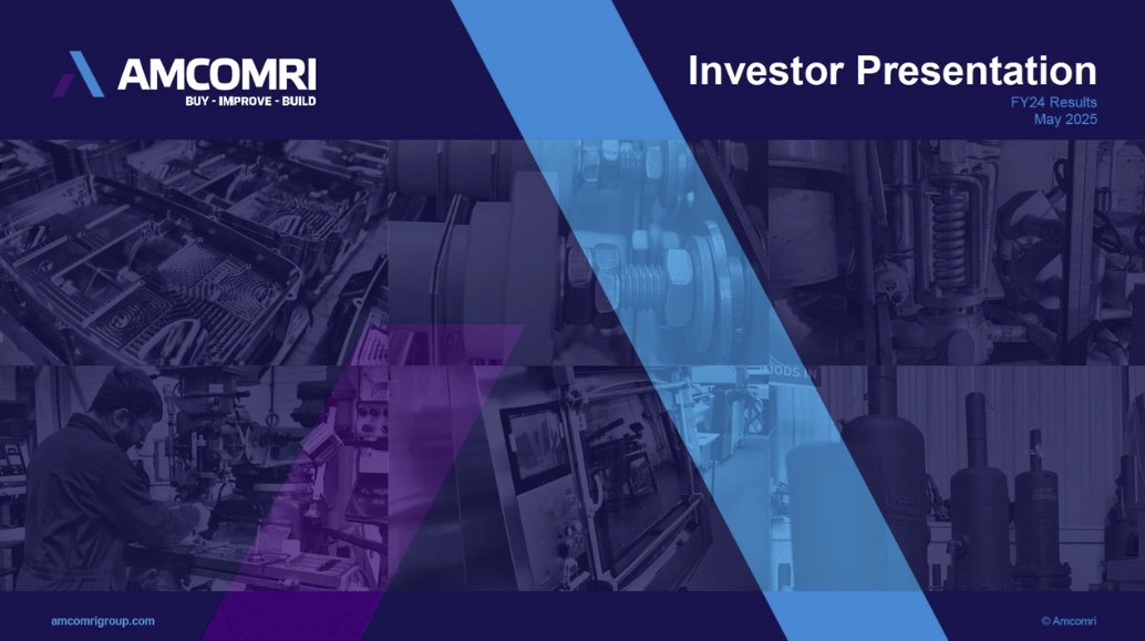📺 VIDEO: If you missed <a href="/AmcomriGroup/">Amcomri</a>'s investor presentation yesterday, you can catch up on demand now 👇

engageinvestor.news/AMCO_IP25