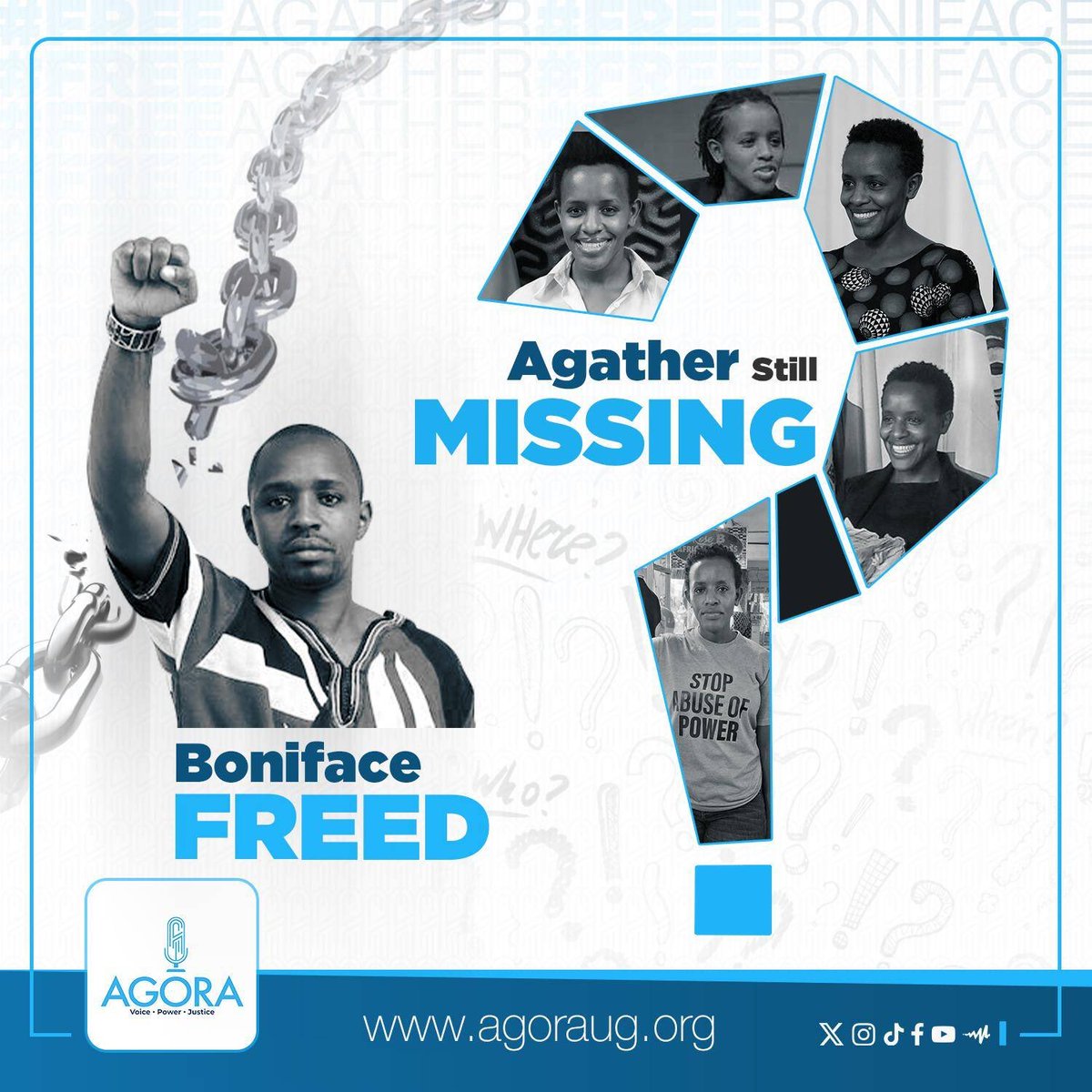 #FreeAgatherAtuhaire
